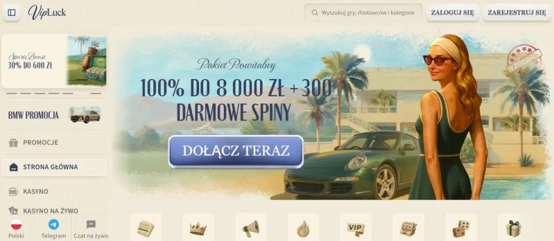 VipLuck kasyno online